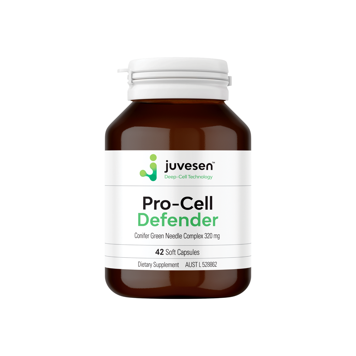 A supplement container of Pro-Cell Defender by Juvesen