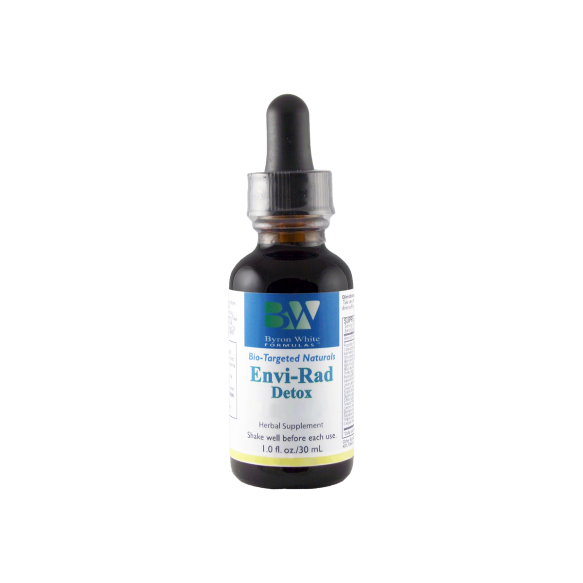 A supplement container of ENVI-RAD by Byron White Formulas