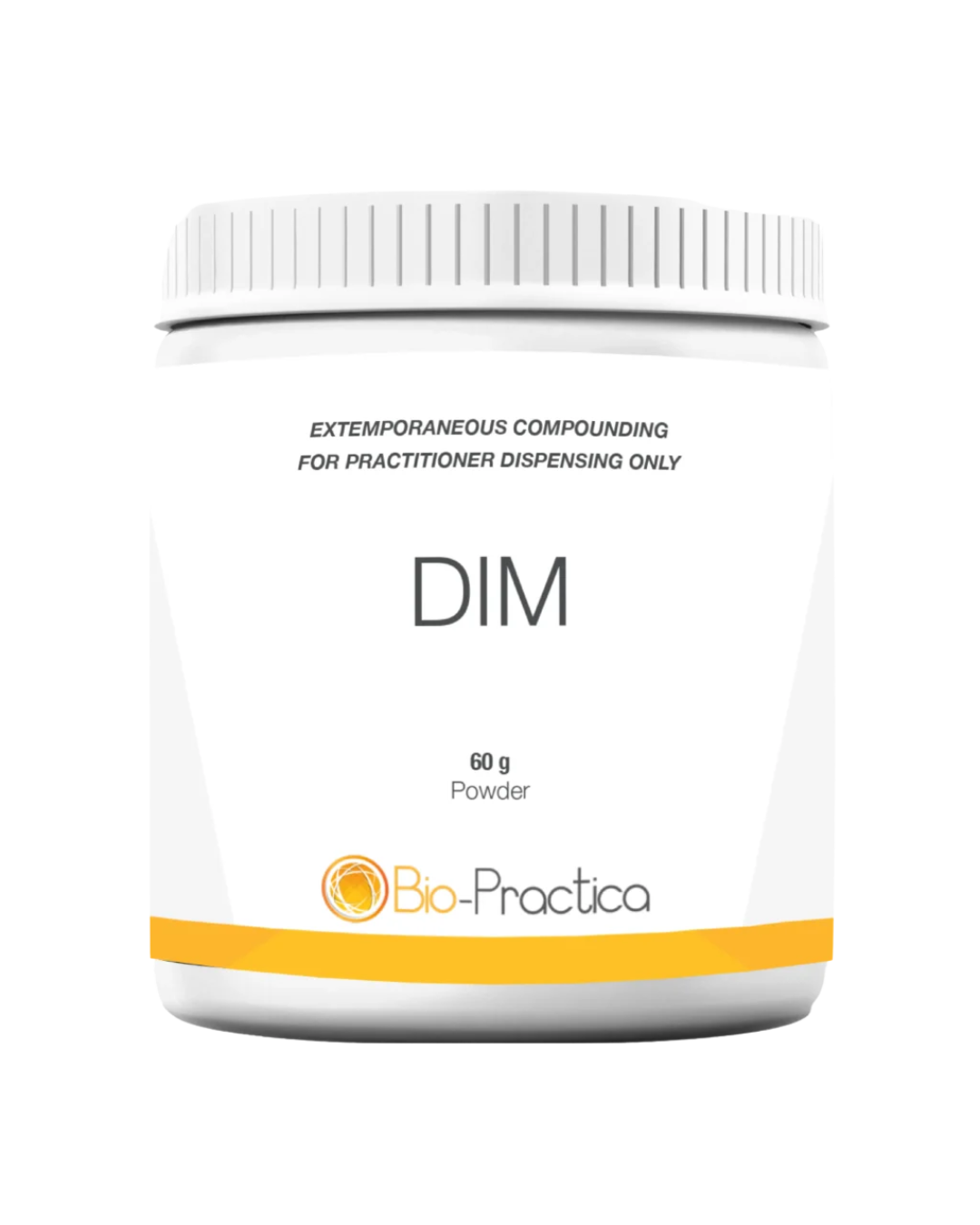 A supplement container of DIM 60g (Extemporaneous compounding) by Bio-Practica