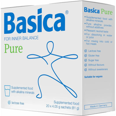 A Supplement box with the name Basica Vital Pure by BioPractica