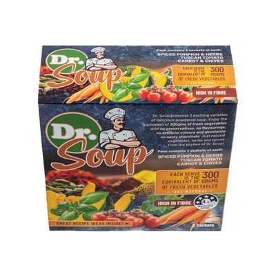 Dr Soup® 6 Single Serve Sachets