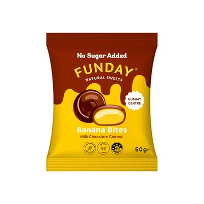 Milk Chocolate Banana Bites
