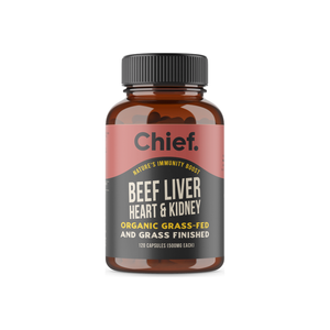 Beef Liver, Heart & Kidney 120caps