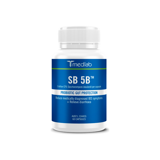 A supplement container of SB 5B™ by Medlab