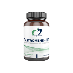 A supplement container of GastroMend-HP (USA) 120c by Designs for Health - USA