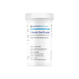 A supplement container of L Reuteri Powder by SpectrumCeuticals
