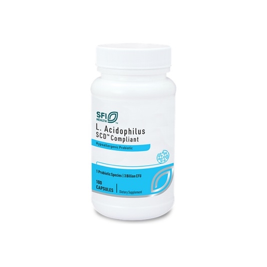 A supplement container of L. Acidophilus by SFI Health