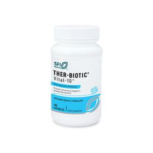 A supplement container of Vital-10 by SFI Health