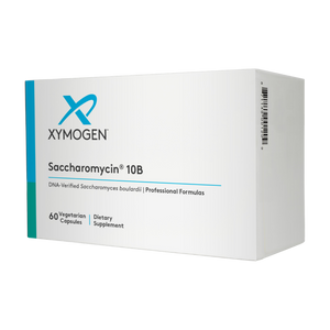 A supplement container of Saccharomycin® 10B by Xymogen