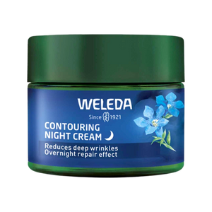 A supplement container of Contouring Day Cream - Blue Gentian & Edelweiss by Weleda