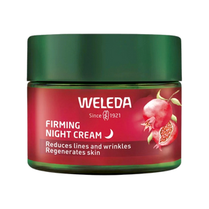 A supplement container of Firming Night Cream (Pomegranate) by Weleda