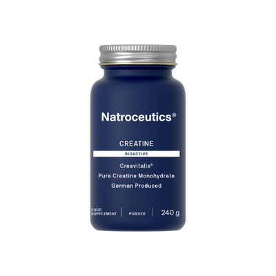 A supplement container of Creatine Bioactive by Natroceutics