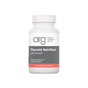 A supplement container of Iodoral by Allergy Research Group