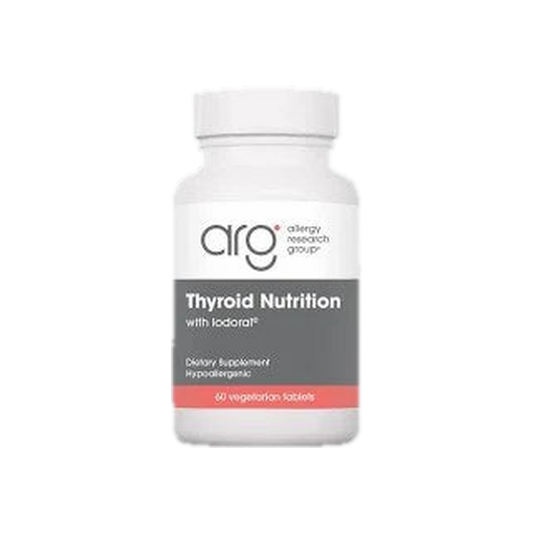 A supplement container of Iodoral by Allergy Research Group