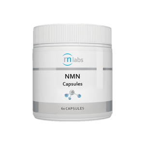 A supplement container of NMN 60c by RN Labs