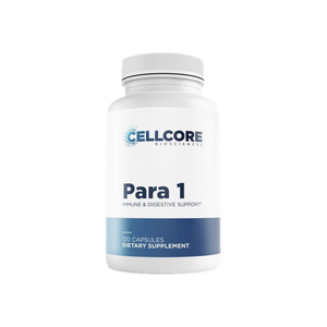 A supplement container of Para 1 120c by Cellcore