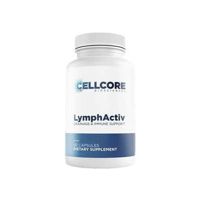 A supplement container of LymphActiv 60c by Cellcore