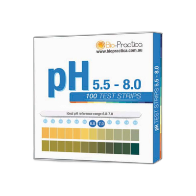 pH 5.5 - 8.0 Test Strips