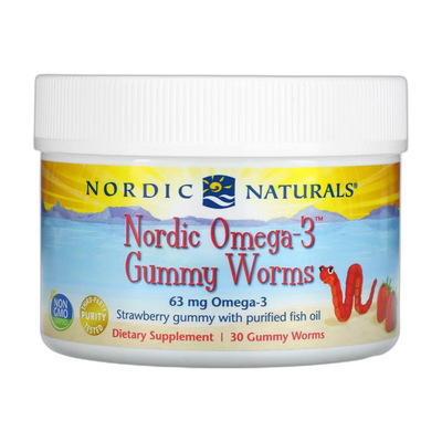 Nordic Omega-3 Gummy Worms