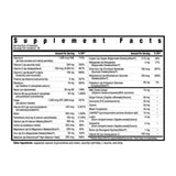 Ingredients: Vitamin A, C, D, E, B6, B12, Thiamin, Riboflavin, Niacin, Folate, Biotin, Pantothenic, Calcium, Iodine, Magnesium, Zinc, Selenium, Copper, Manganese, Chromium, Molybdenum, Potassium, Milk Thistle Extract, Ginger Extract, Coenzyme Q10, Taurine, Mixed Tocopherols, Life PQQ, Lutein, Zeaxanthin, Boron, Vitamin K2.