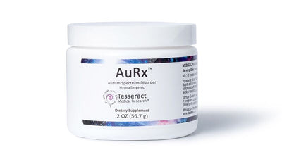 A supplement container of AuRx™ Medical Food by Tesseract