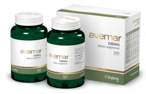 A supplement container of Avemar Tablets by Avemar