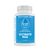 A supplement container of Ultimate Mag by Clever Sleep