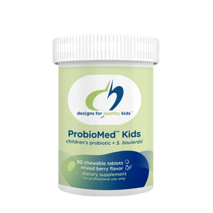 A supplement container of ProbioMed Kids by Designs for Health - USA