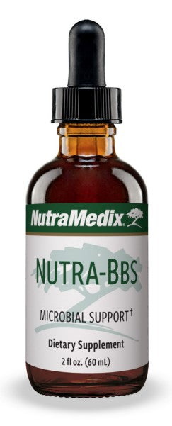A supplement container of Nutra-BBS by NutraMedix