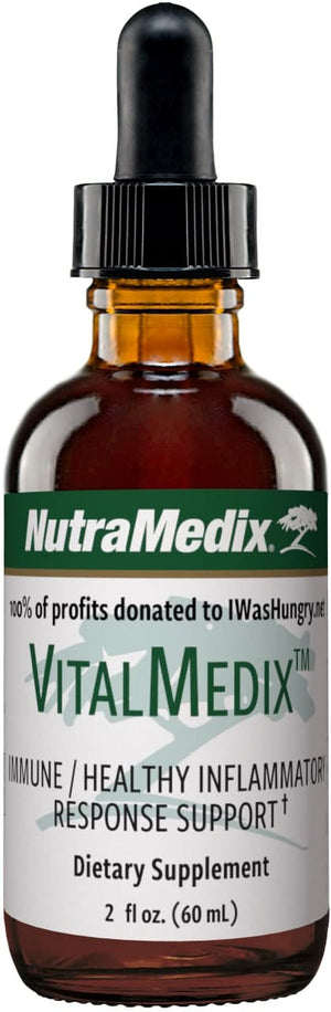 A supplement container of VitalMedix by NutraMedix