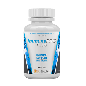 A Supplement container with the name ImmunePro Plus by Bio-Practica.