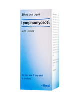 A supplement container of Lymphomyosot L Drops 30mL by Heel