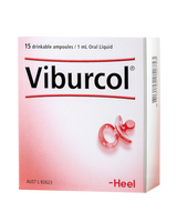A supplement container of Viburcol Drops 15 Phials by Heel