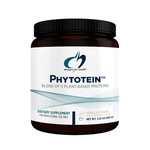 A supplement container of Phytotein™ Vanilla by Designs for Health - USA
