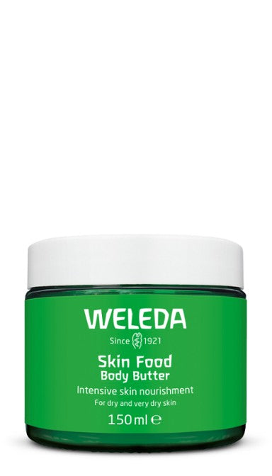 A supplement container of Skin Food Body Butter by Weleda