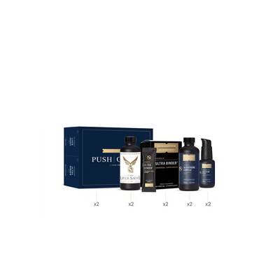 A supplement container of Bio-Age Reset Protocol by Quicksilver