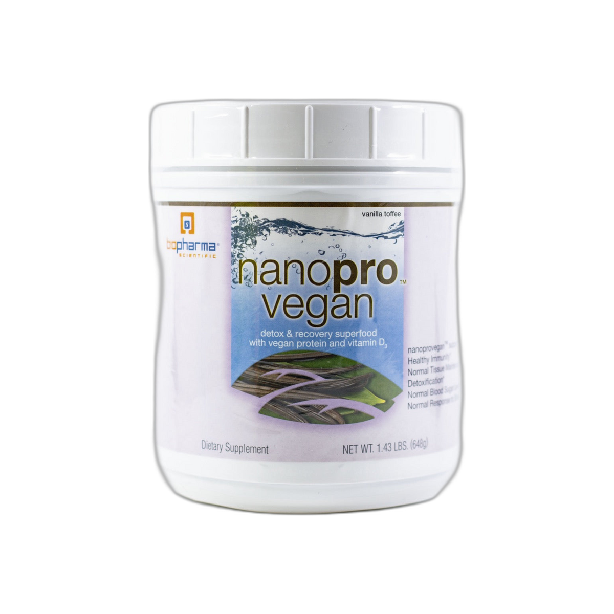 Nanopro Vegan (Vanilla Toffee)