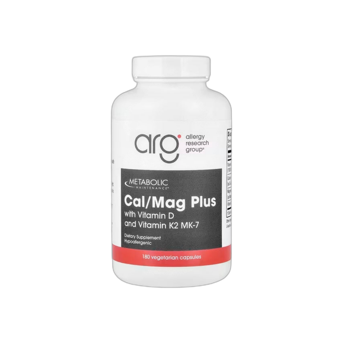 Cal/Mag Plus with Vitamin D and Vitamin K-2 M7