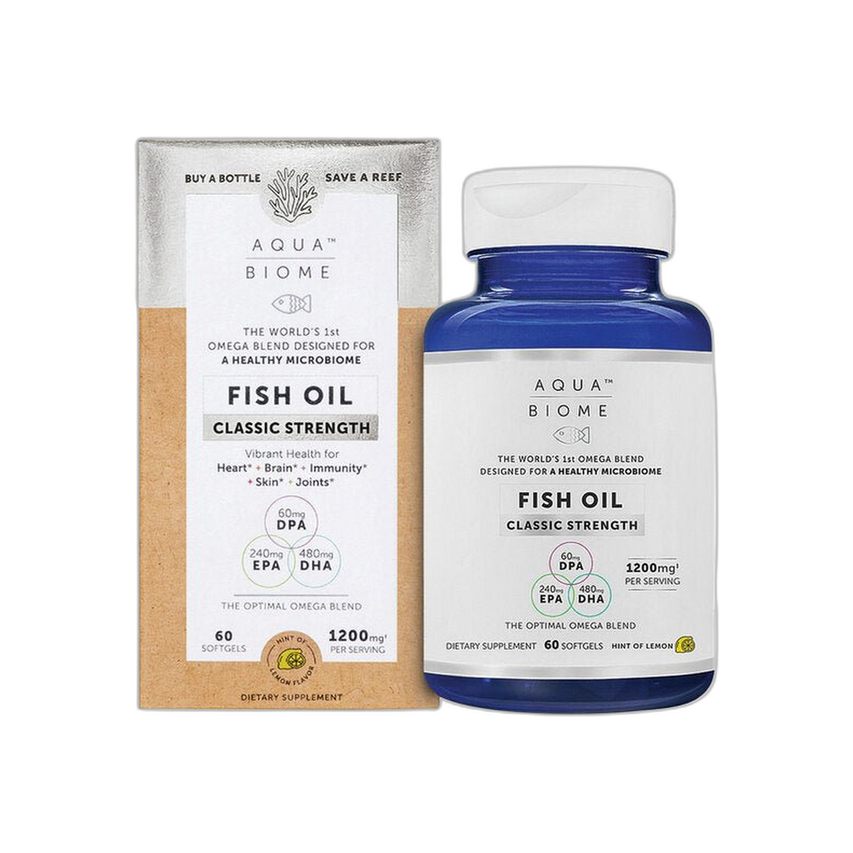 Aqua-Biome Fish Oil Classic Strength