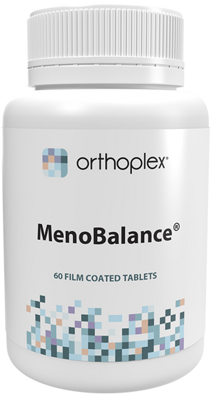A supplement container of MenoBalance 60t by Orthoplex