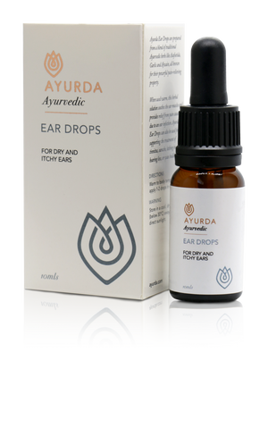 A supplement container of Ear Drops 10ml by Ayurda (Practitioner)
