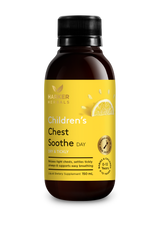 A supplement container of Children's Chest Soothe (Day) 150ml by Harker Herbals