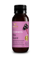 A supplement container of Children's Vira Guard by Harker Herbals