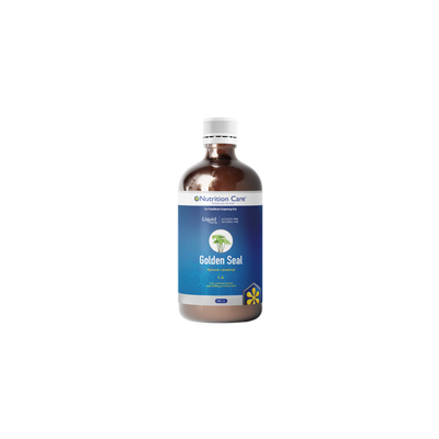 A supplement container of Golden Seal 1:4 - 500ml by Nutrition Care
