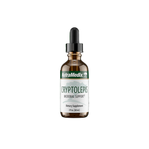 A supplement container of Cryptolepis 60ml by NutraMedix