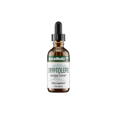 A supplement container of Cryptolepis 60ml by NutraMedix