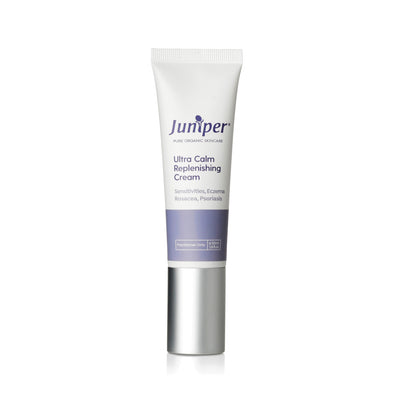 A supplement container of Ultra Calm Replenishing Cream 50ml by Juniper