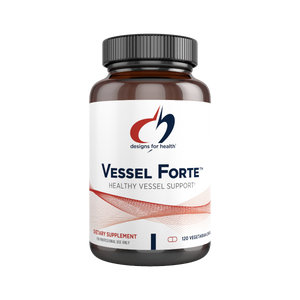 A supplement container of Vessel Forte™ by Designs for Health - USA