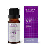 A supplement container of Basil 10ml by Absolute Essential