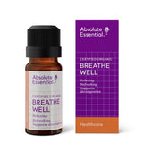 A supplement container of Breathe Well 10ml by Absolute Essential